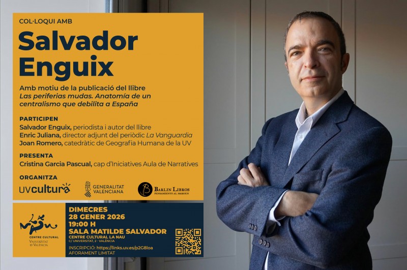 Col&middot;loqui amb Amb motiu de la publicaci&oacute; del llibre Las periferias mudas. Anatom&iacute;a de un centralismo que debilita a Espa&ntilde;a