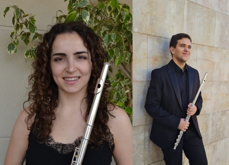 Vicente Romero i Noelia Juan, flautes; Darío Cervera, piano. Concerts Hivern 22