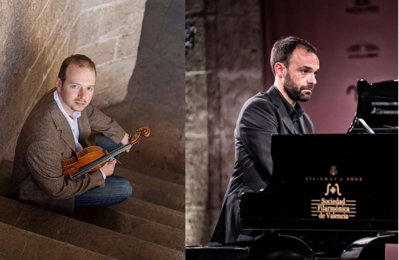 Benjamin Scherer, violí, i Francesc Llop, piano   