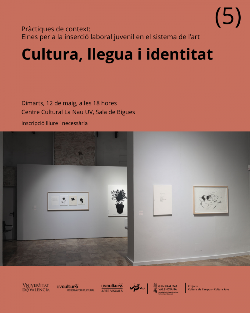 PR&Agrave;CTIQUES DE CONTEXT. Eines per a la inserci&oacute; laboral jove en el sistema de l'art / SESSI&Oacute; 5. Cultura, llengua i identitat
