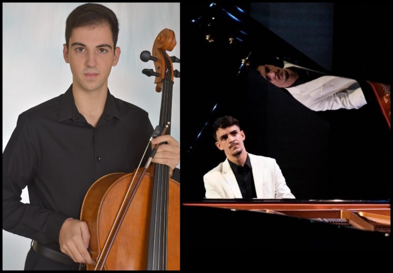 Álvaro Ramos, violoncel i Adrián Ferrer, piano. Concerts Primavera 22