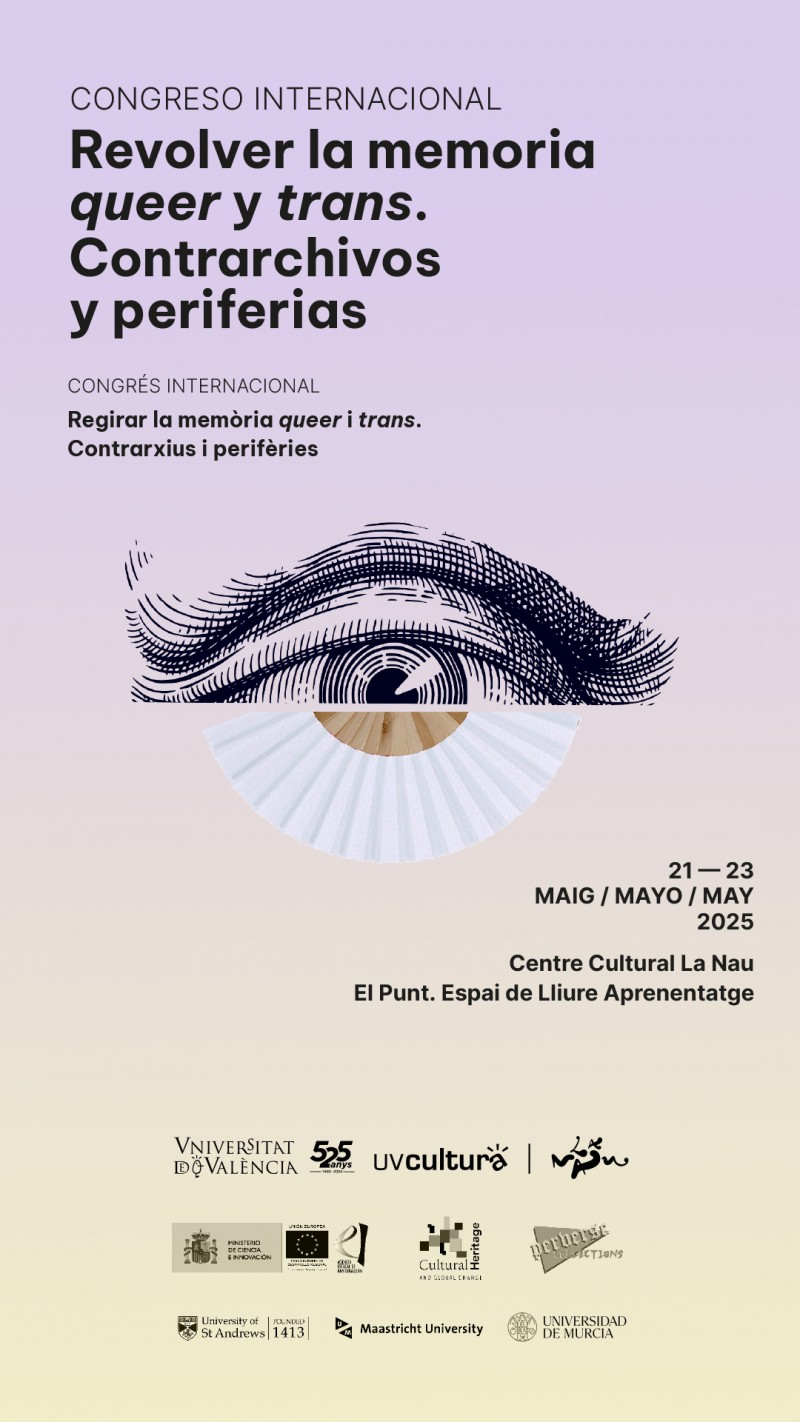 CONGRESO INTERNACIONAL. REVOLVER LA MEMORIA QUEER Y TRANS. CONTRARCHIVOS Y PERIFERIAS