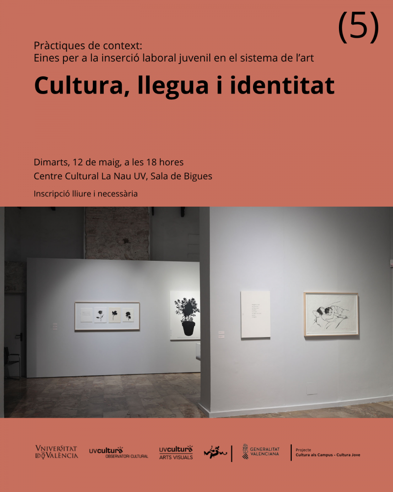  PR&Agrave;CTIQUES DE CONTEXT. Eines per a la inserci&oacute; laboral jove en el sistema de l'art / SESSI&Oacute; 5. Cultura, llengua i identitat